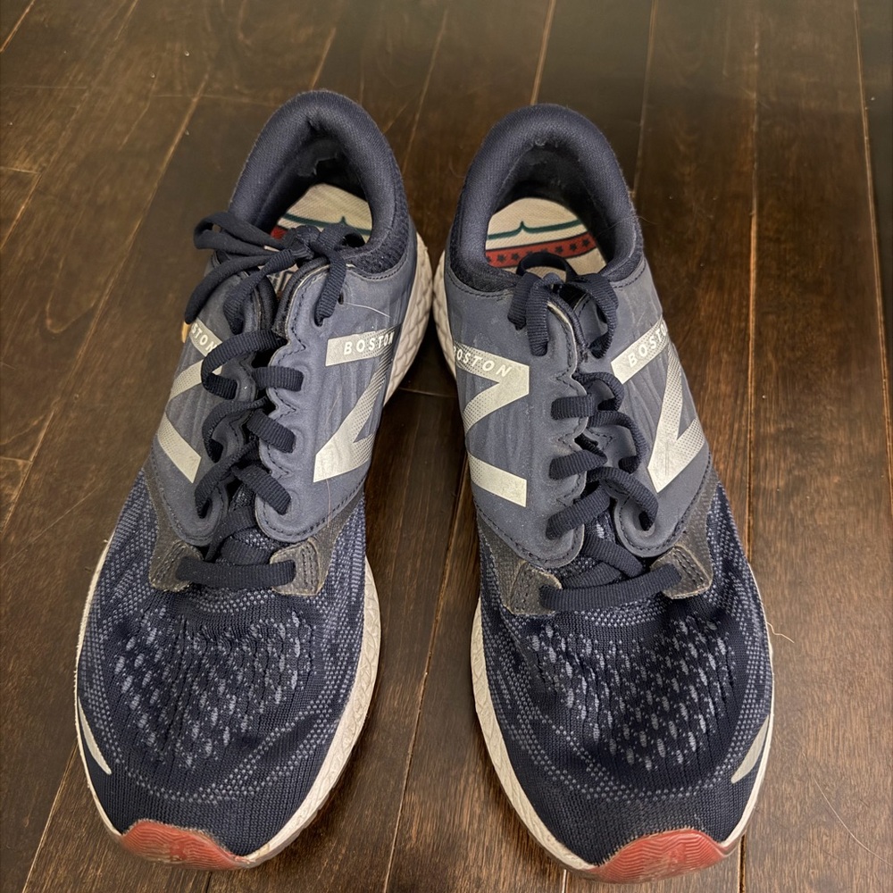 New Balance Navy and White Women's Athletic Running Shoes